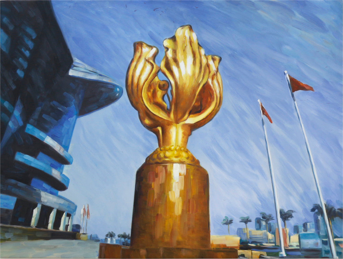 “Made in Hong Kong” - Attraction: Golden Bauhinia Square